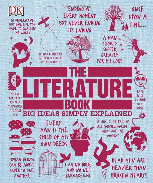 DK The Literature Book (Series Big Ideas Simply Explained)