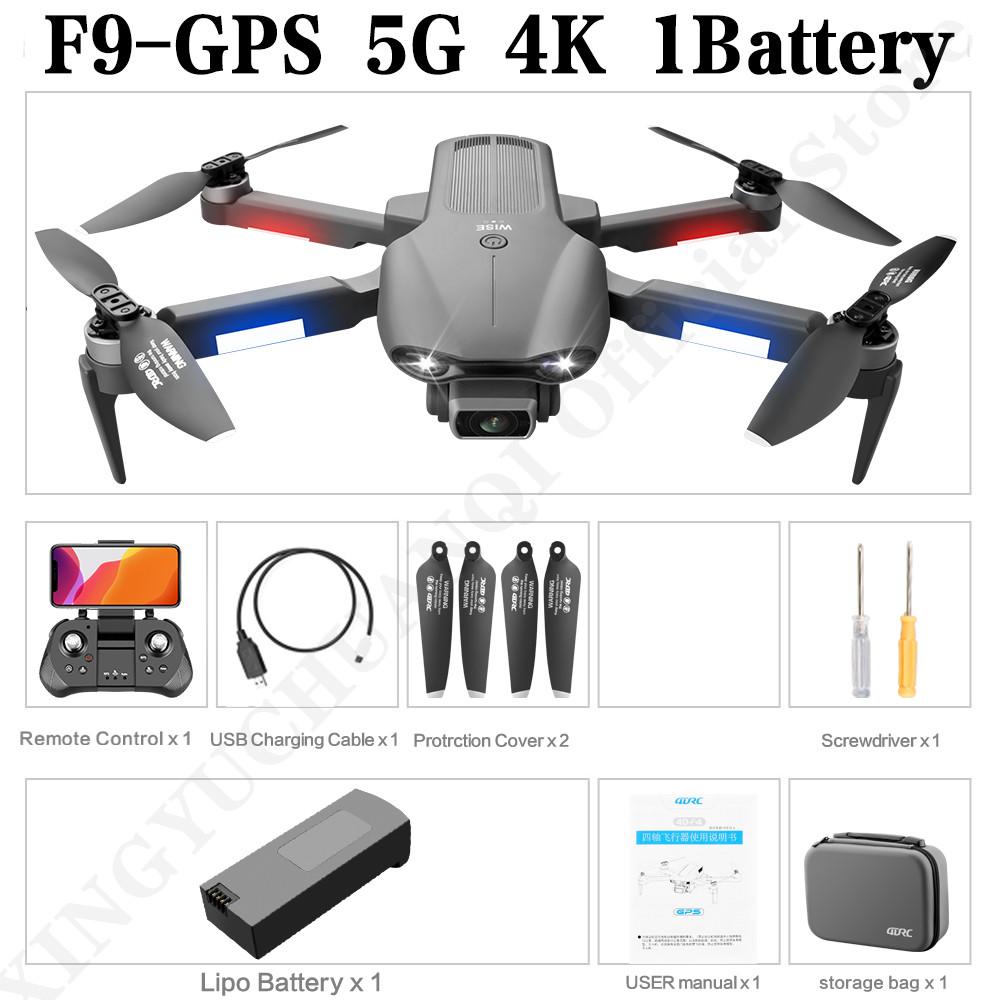4drc mới F9 GPS DRONE 6K Camera HD kép HD Chuyên nghiệp chụp ảnh trên không