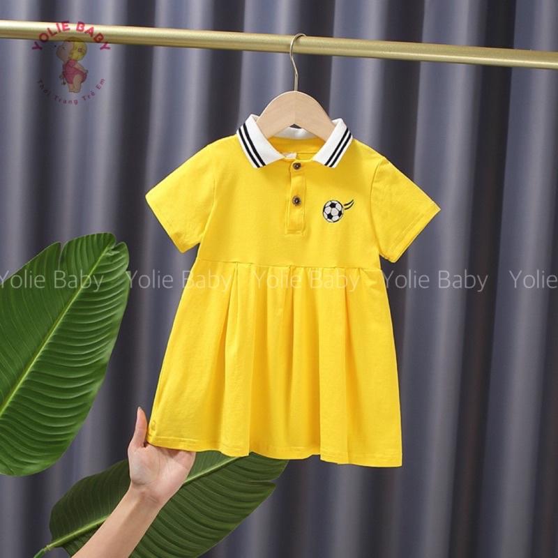 Sét áo và váy Polo cho bé trai bé gái diện hè rất xinh