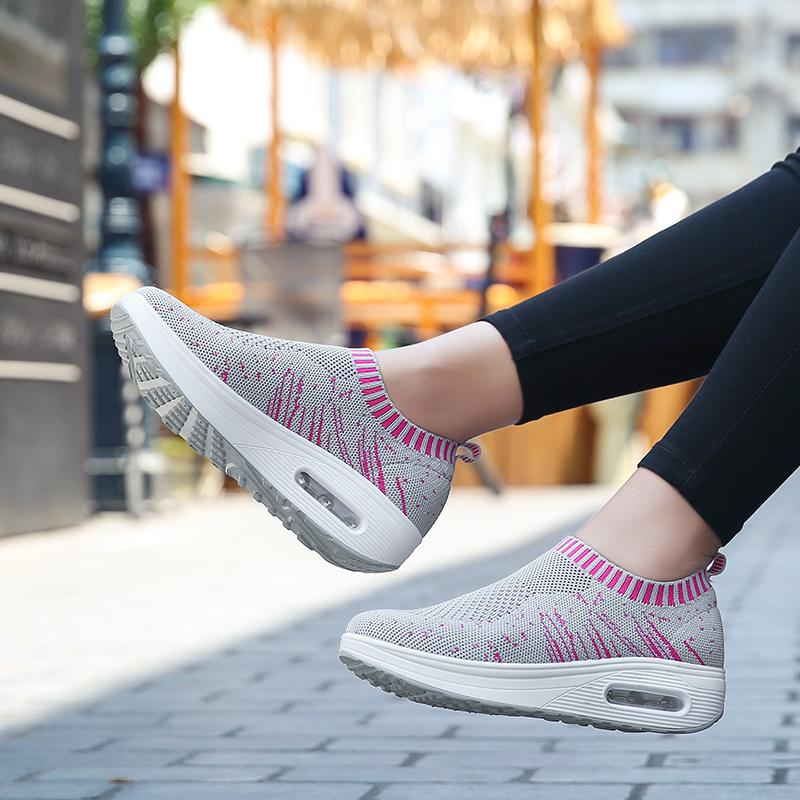 Nền Tảng Sneakers Nữ Mèo Thiết Kế Dáng Hình Dáng Đẹp Bộ Lưu Điện Khoét Giày Nữ Mũi Tròn Đế Xuồng Giày Thể Thao Bé Gái Stovepipe Giày