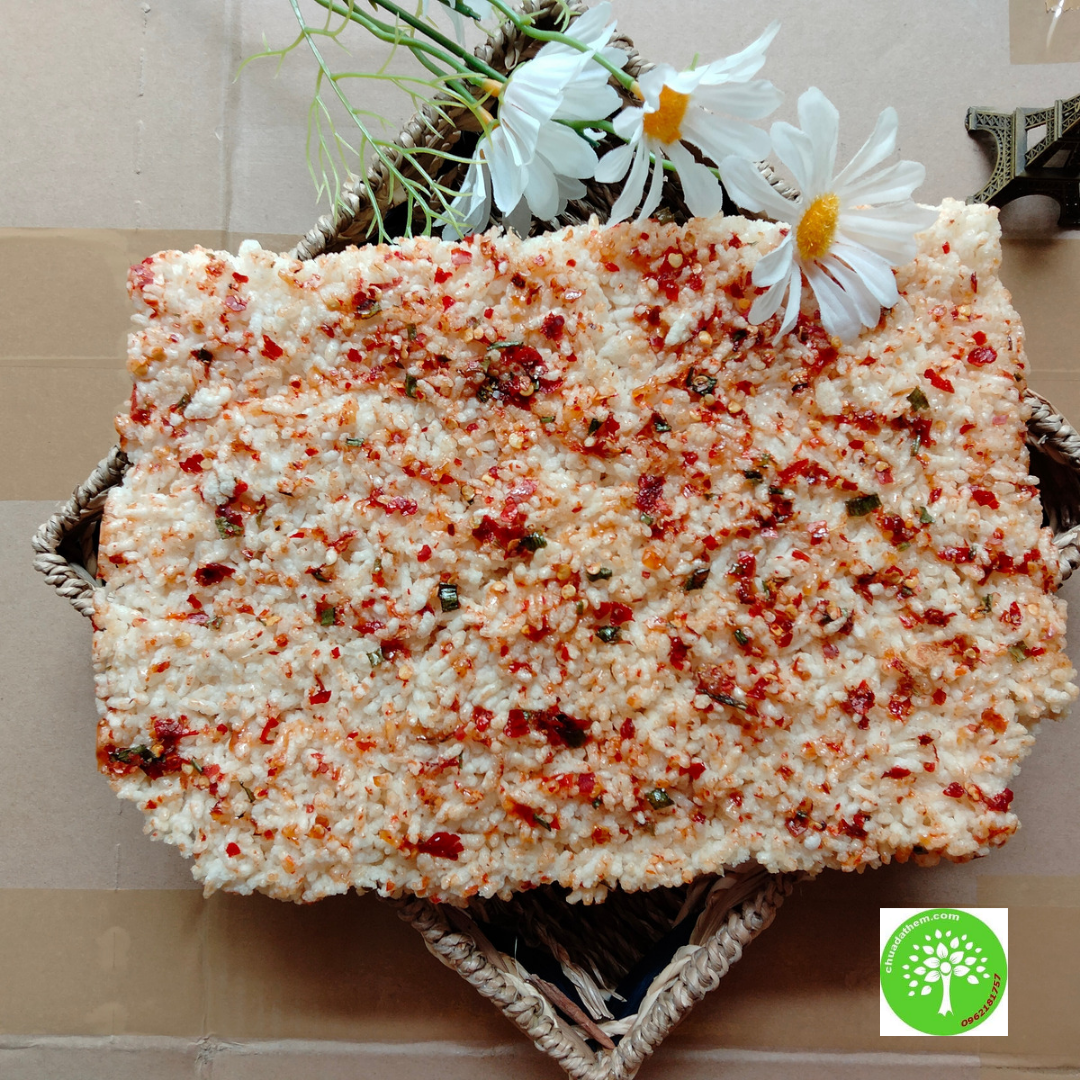 Cơm cháy 2 vị chà bông + mắm hành