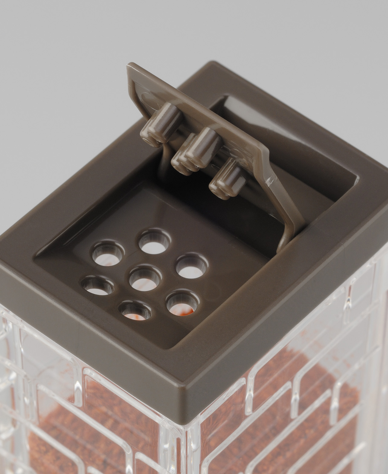 Lọ rắc gia vị màu nâu nội địa Nhật Bản