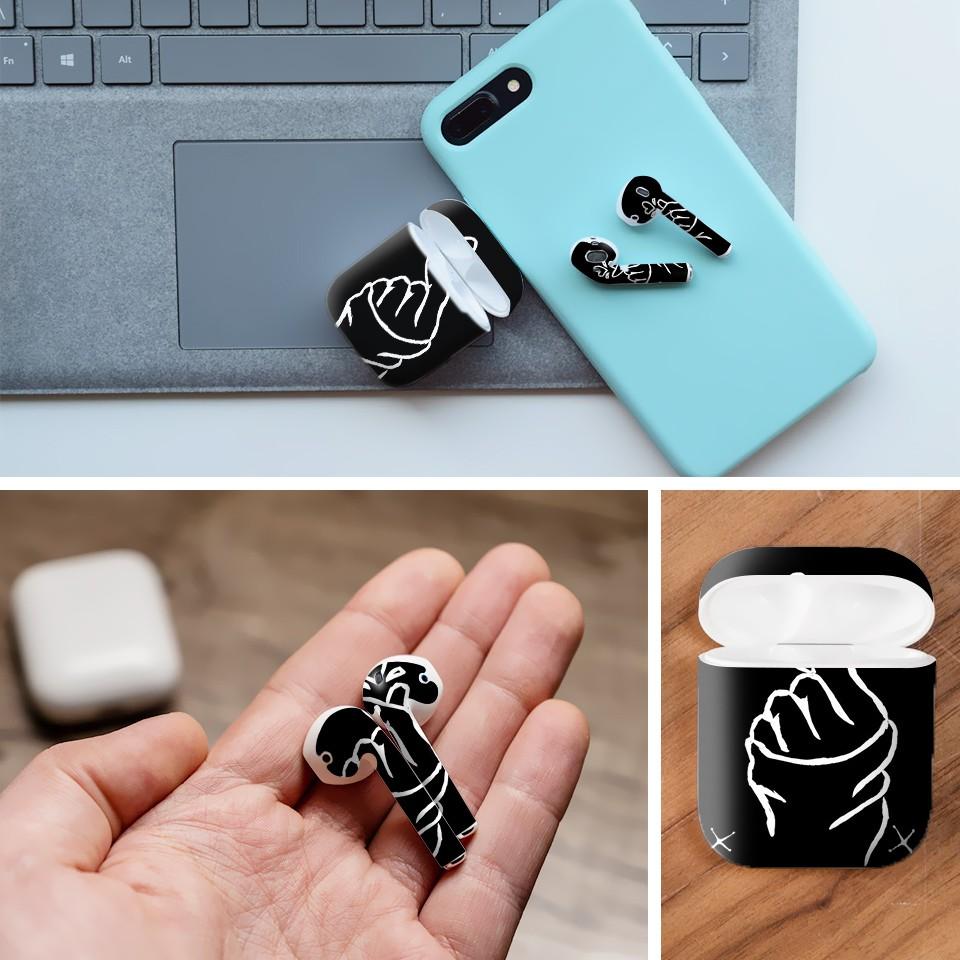 Miếng dán skin cho AirPods in hình thiết kế - atk007