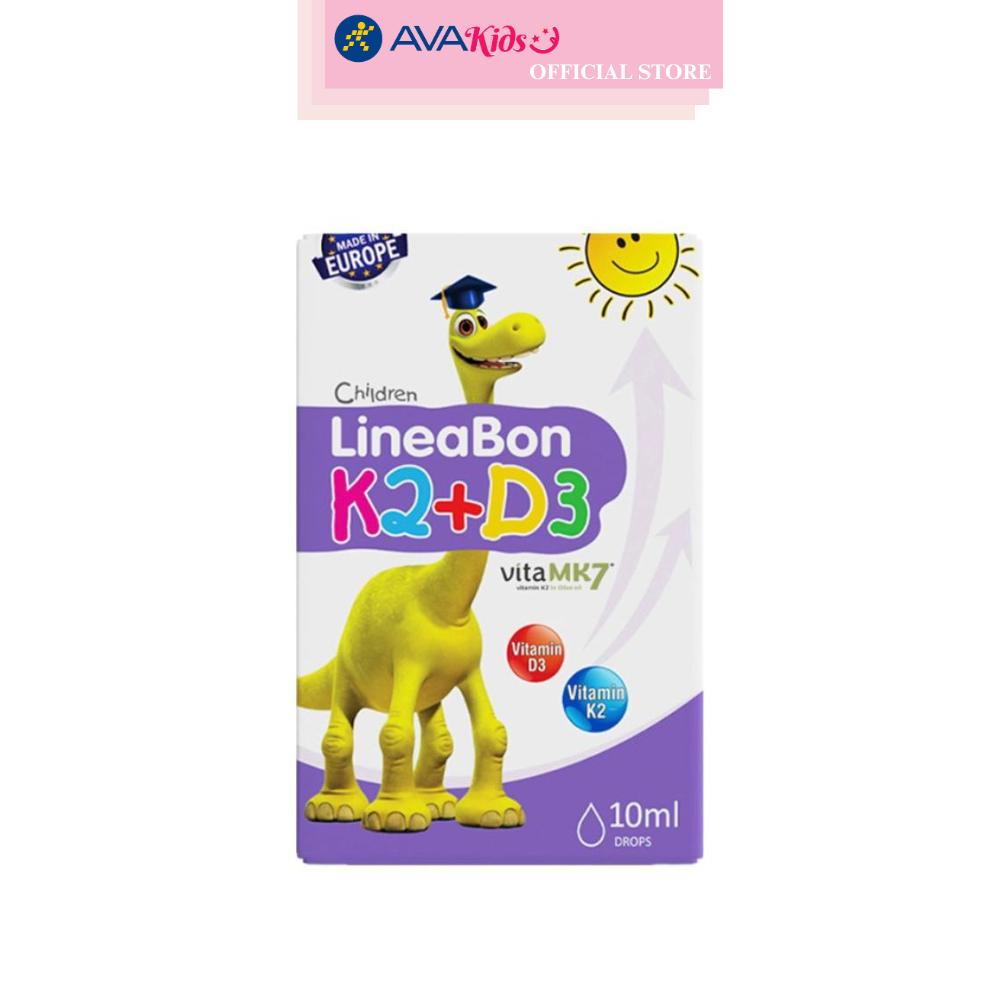 Siro LineaBon K2+D3 hỗ trợ hấp thu canxi 10 ml (từ 0 tháng)