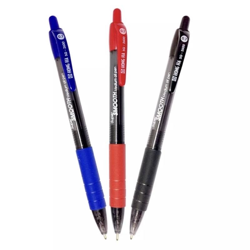 Bút Bi Semigel Hồng Hà Sg2600 Super Smooth ,Viết trơn đều mực