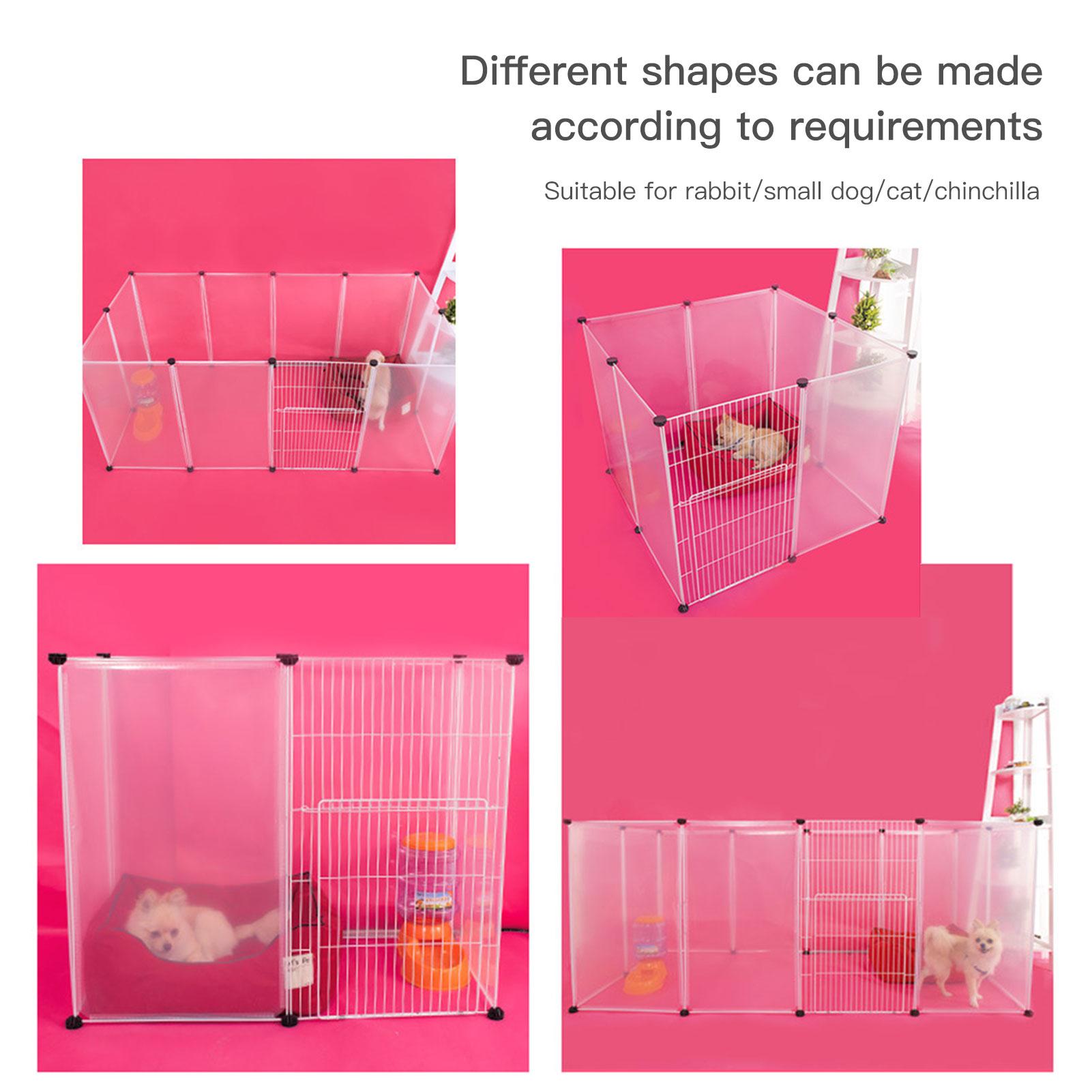 Hàng Rào Cho Chó Di Động Lớn 10 Miếng Thích Hợp Cho Trọng Lượng Dưới 20Kg