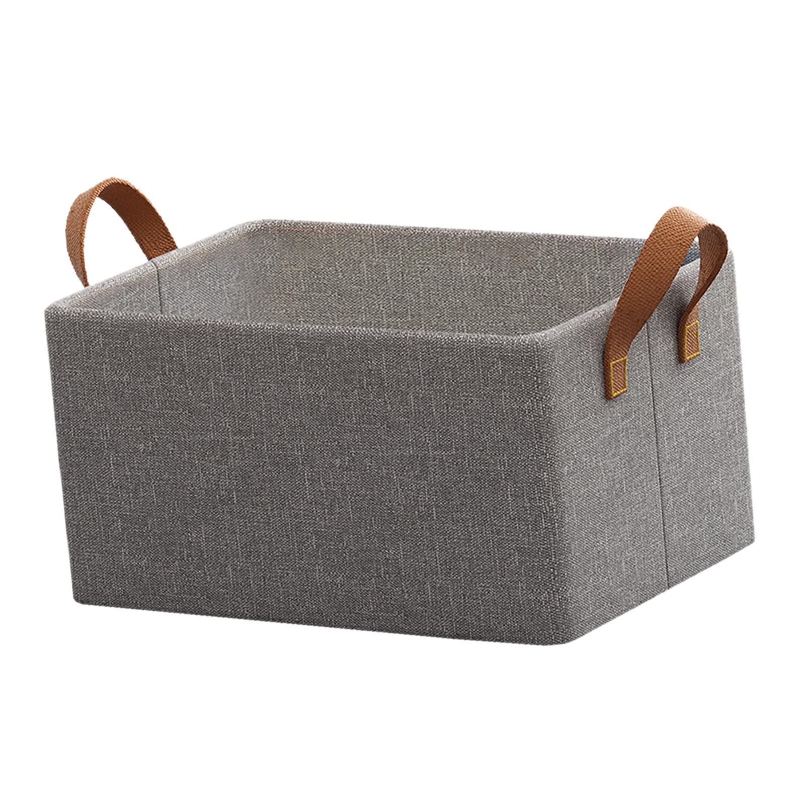 Fabric Storage Bin Multifunction Clothes Basket for Wardrobe Bedroom Laundry