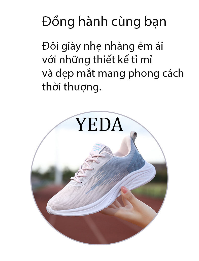 Giày thể thao nữ, giày thể thao thời trang giày chạy bộ êm chân thoáng khí siêu nhẹ - 629