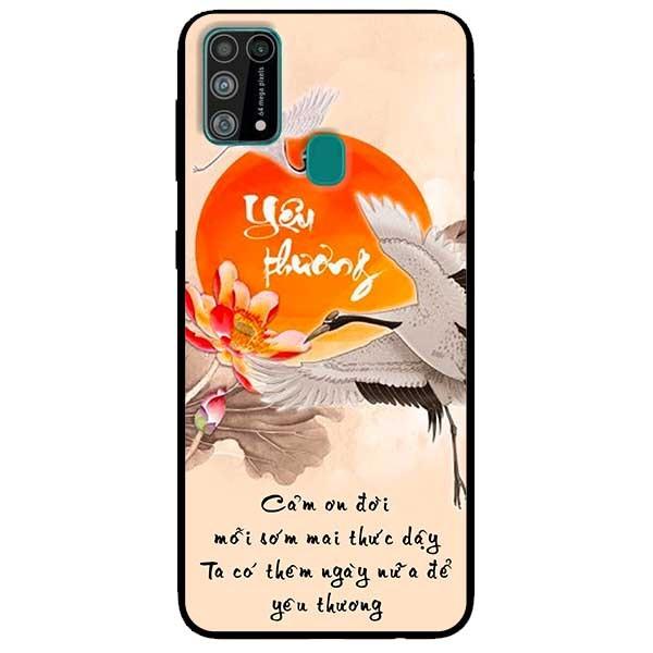 Ốp lưng dành cho Samsung Galaxy M31 mẫu Yêu Thương