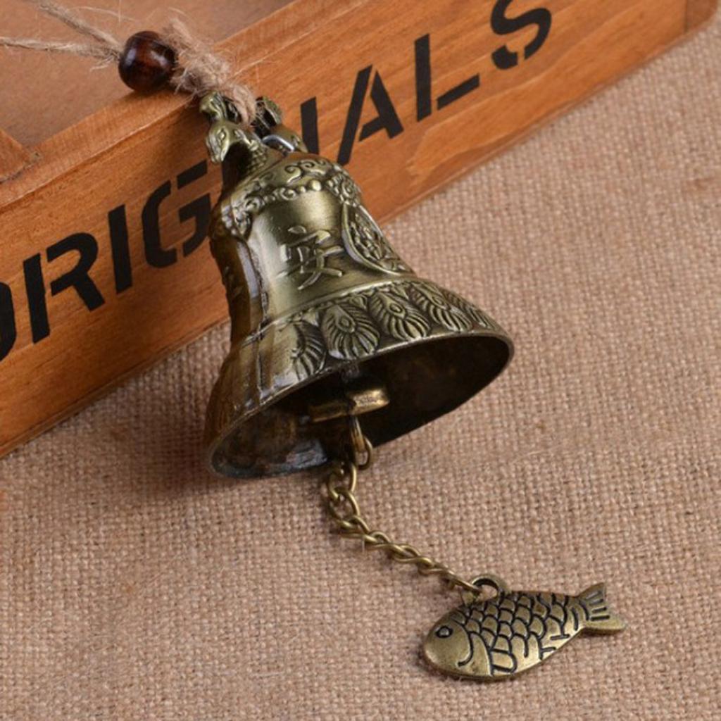 4X Lovely Metal Bells Wind Chime Outdoor Garden Hanging Ornament