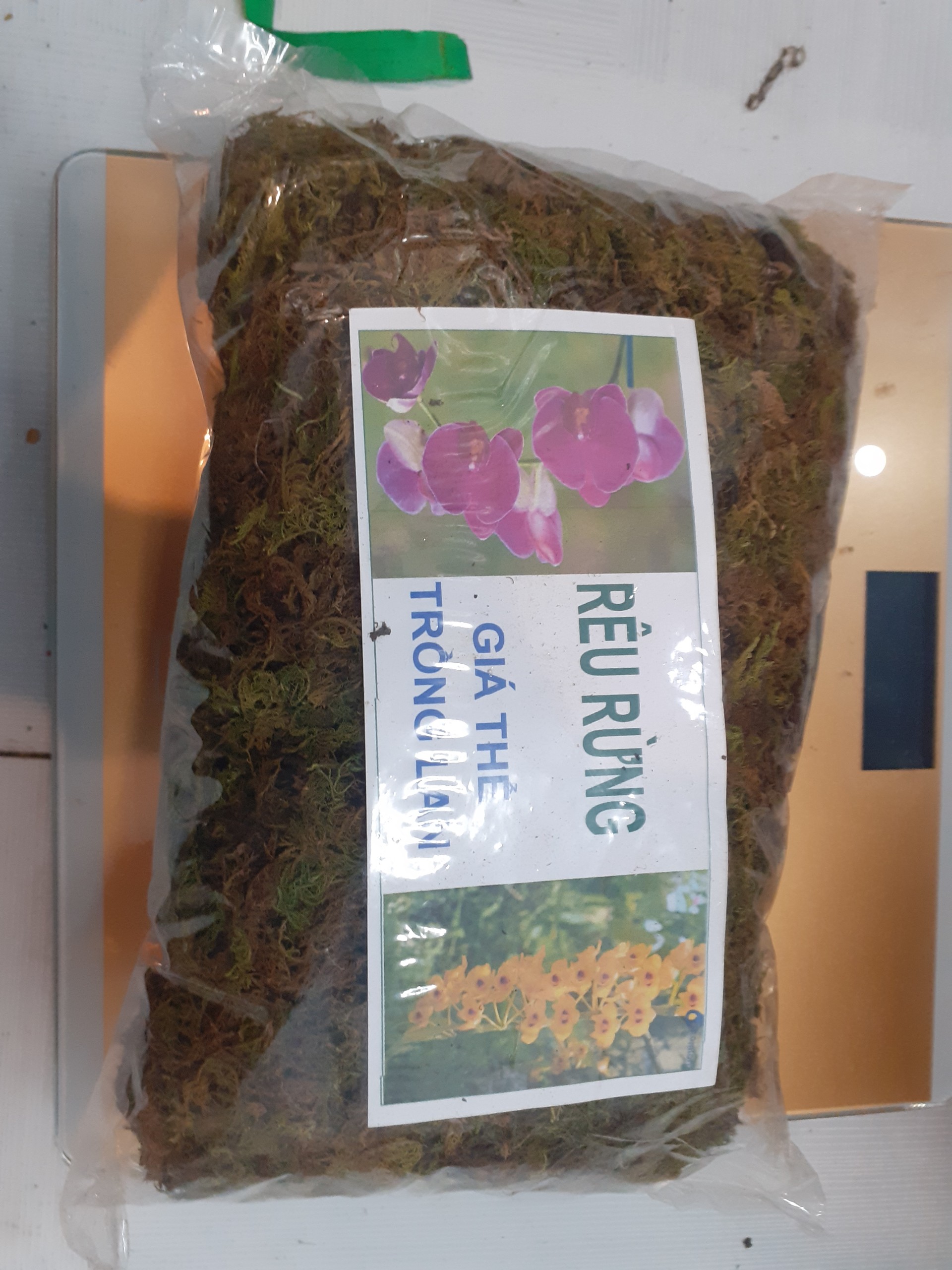 Gói Rêu rừng – giá thể trồng lan