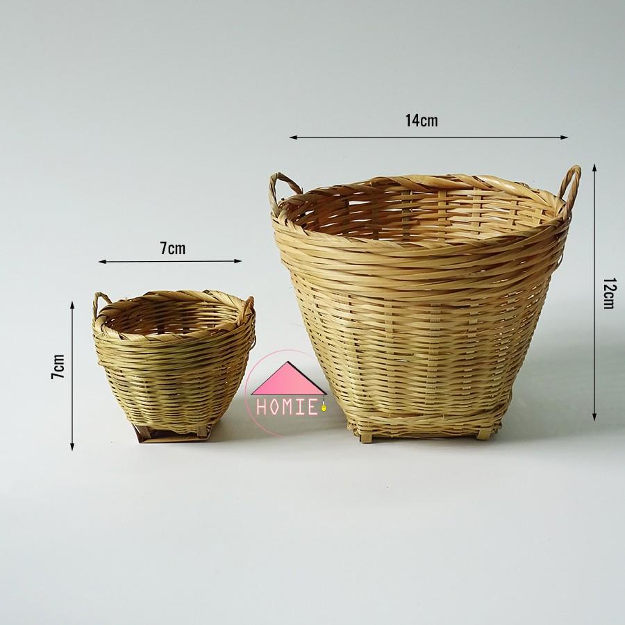 Cần xé nhỏ trang trí bàn xinh xắn