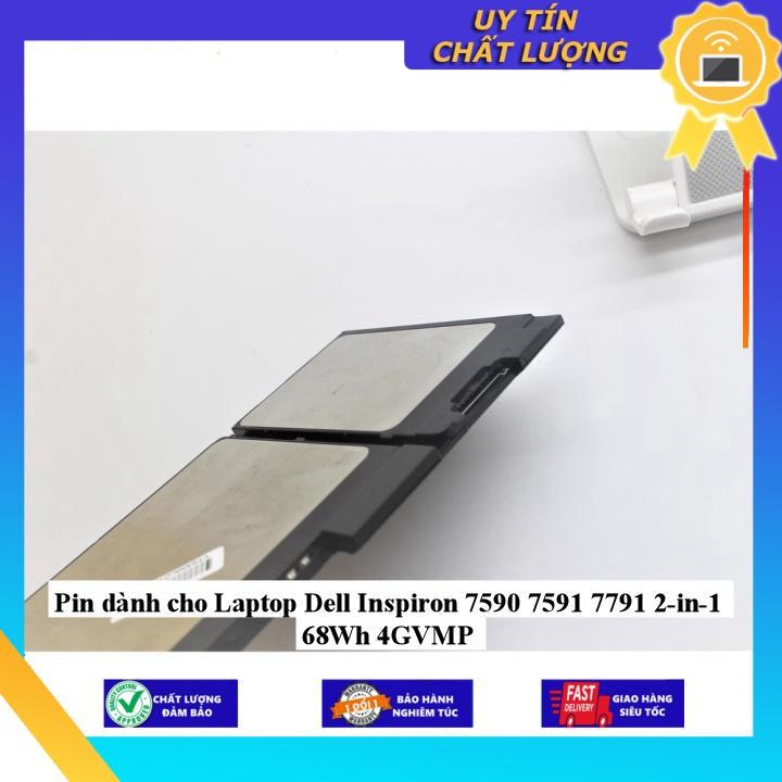 Pin dùng cho Laptop Dell Inspiron 7590 7591 7791 2-in-1 68Wh 4GVMP - Hàng Nhập Khẩu New Seal