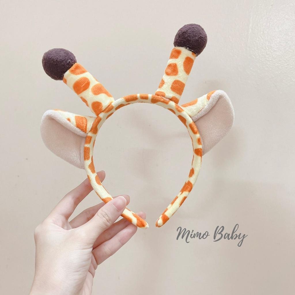 Bờm cài tóc hoạt hình hươu vàng đáng yêu cho bé Mimo baby BD32