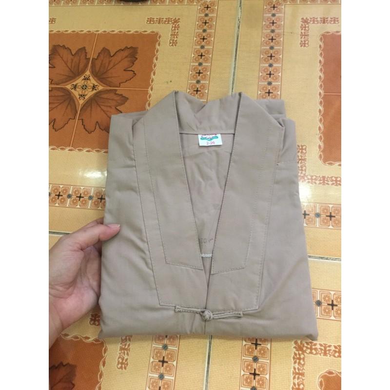 Đồ Lam Đi Chùa Mẫu La Hán Đồ Bộ Nam Nữ Quần Áo Nam Nữ - Đất, Size 5 - 75Kí Trở Lại