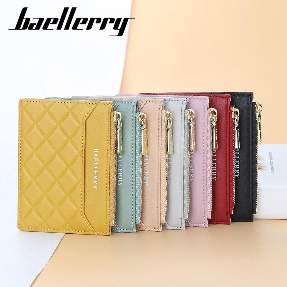 Bóp ví mini nữ hàng hiệu nhỏ xinh mỏng nhẹ chứa thẻ xe, thẻ ngân hàng - NR079