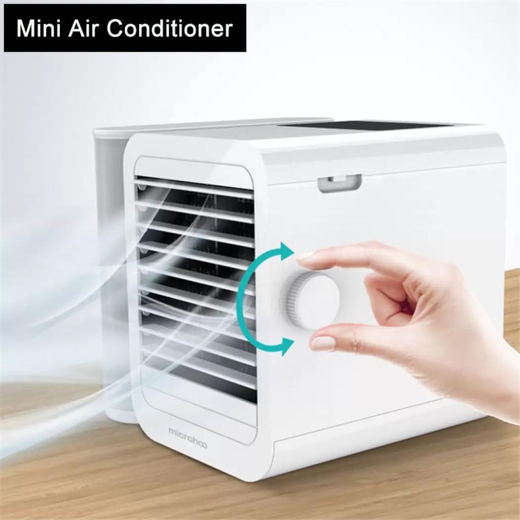 Quạt điều hòa, hơi nước mini MH01R chuyển đổi 3 chế độ sử dụng