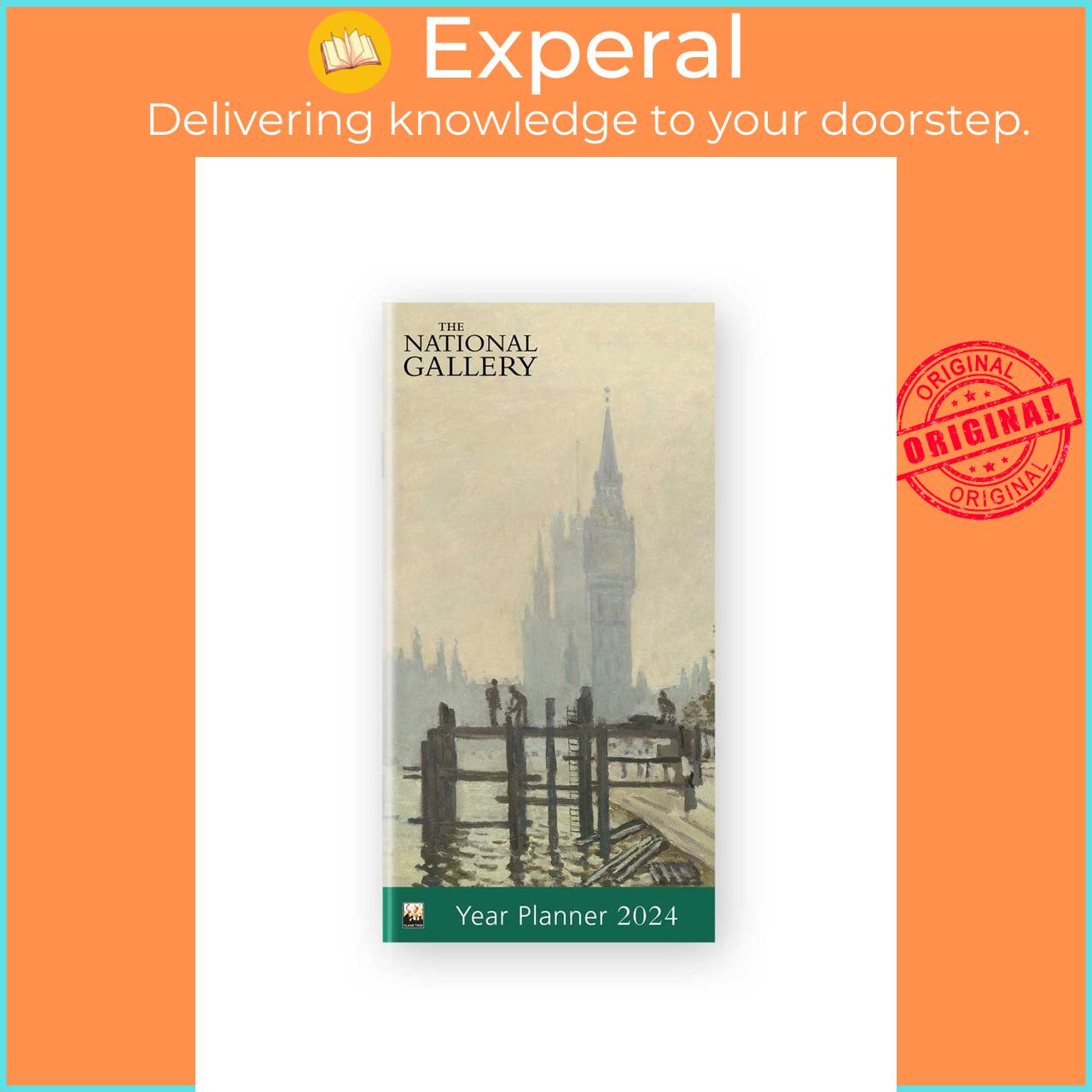 Sách - National Gallery: Monet, The Thames Below Westminster 2024 Year Planner - Mont by Unknown (US edition, paperback)