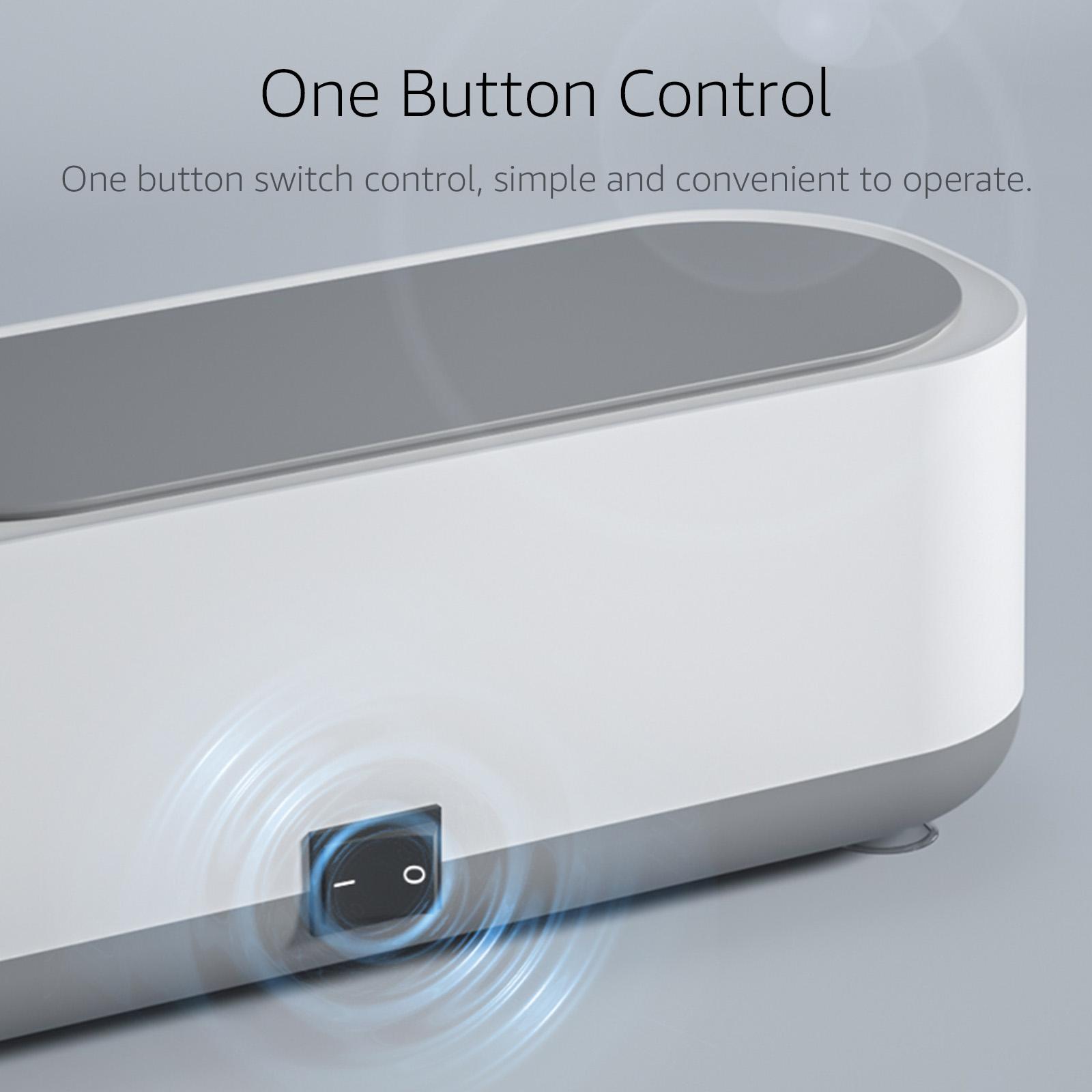 Máy làm sạch điện cho cọ trang điểm, mắt kính bằng sóng âm