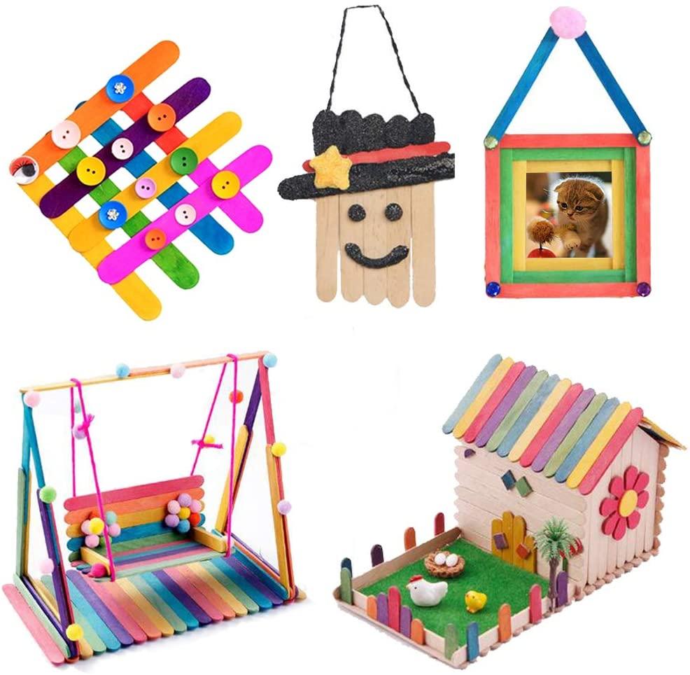 Set 50 que làm kem bằng gỗ tự nhiên an toàn