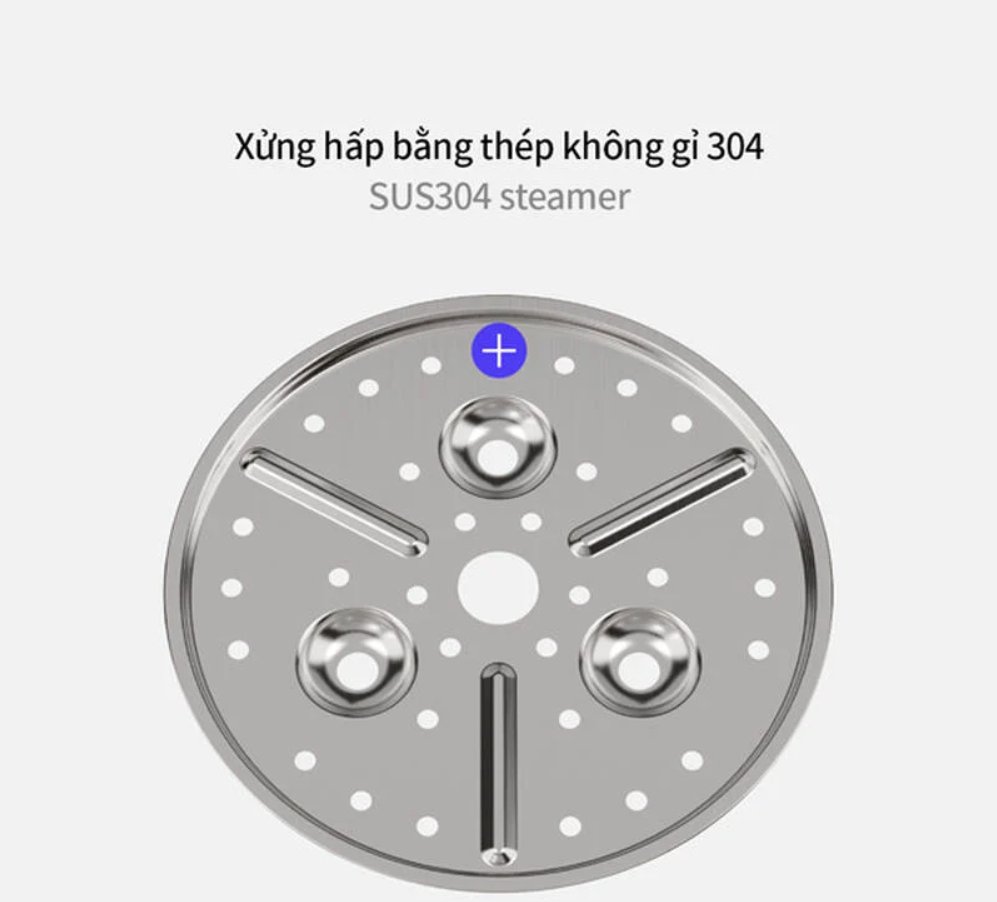 Nồi điện đa năng LocknLock Digital multipot EJP186VY lòng nồi chống dính, có chức năng hẹn giờ, dung tích 1.6L - Màu ngà - Hàng chính hãng