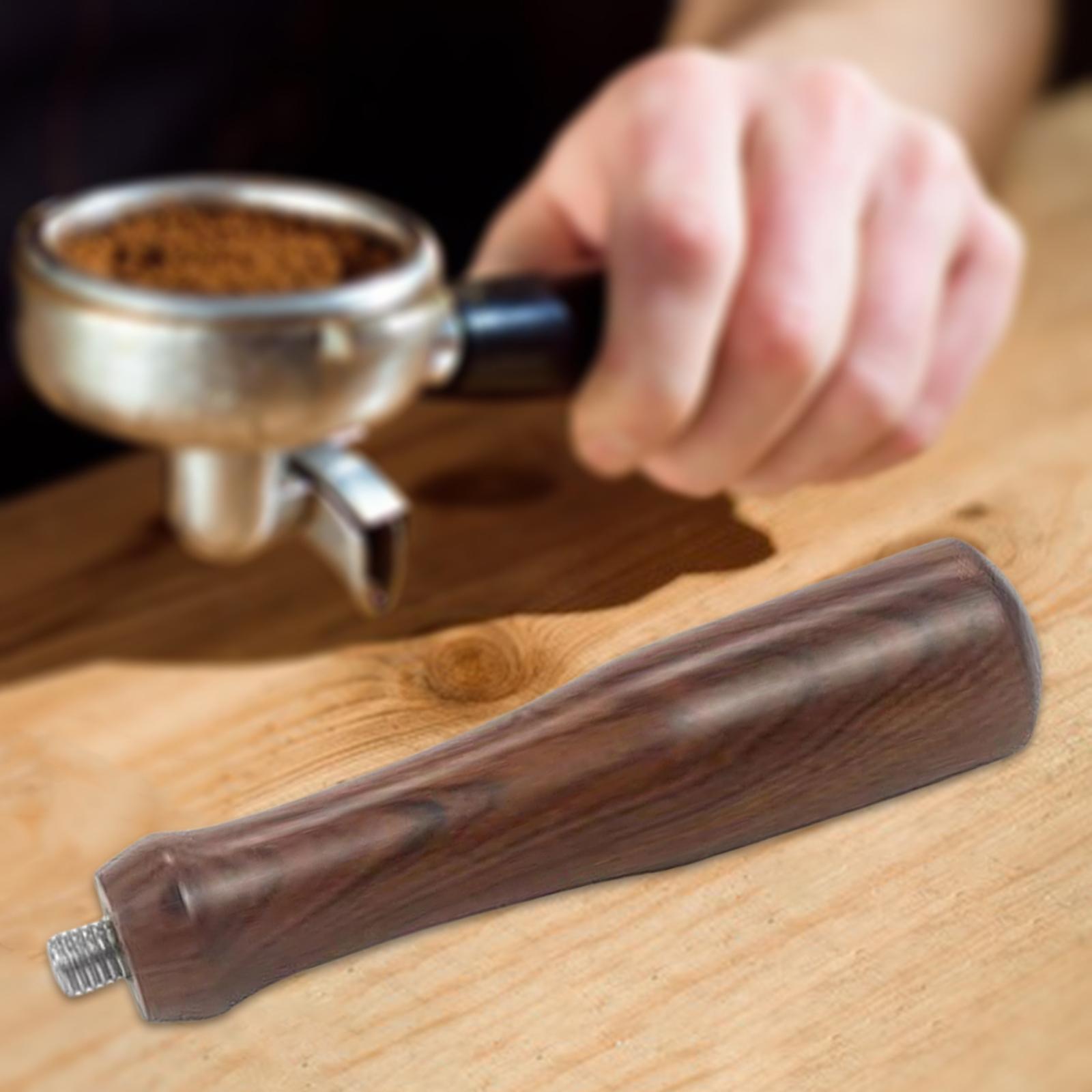 Professional Portafilter Handle Replacement Part Wooden for Coffee Machine