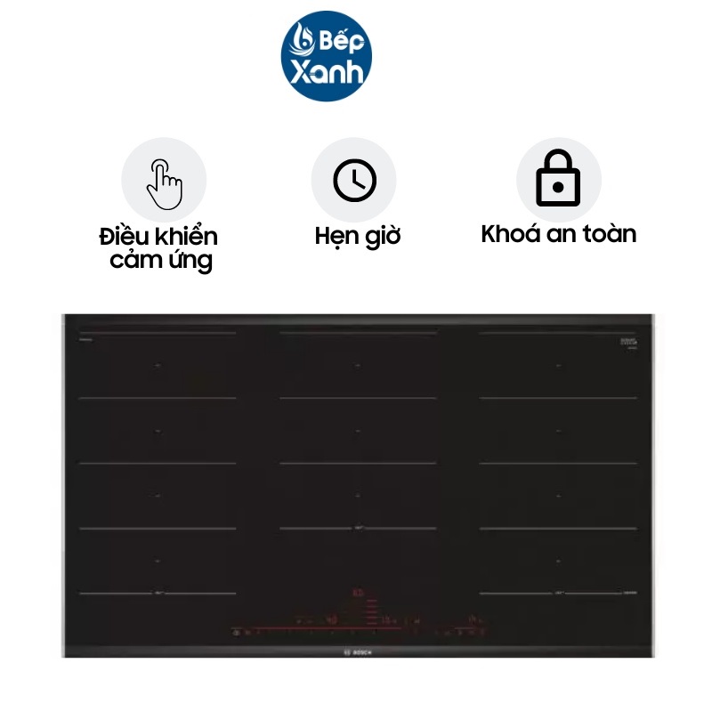 Bếp Từ 5 Vùng Nấu Bosch HMH.PXX975DC1E (Series 8) - 90cm - Hàng Chính Hãng