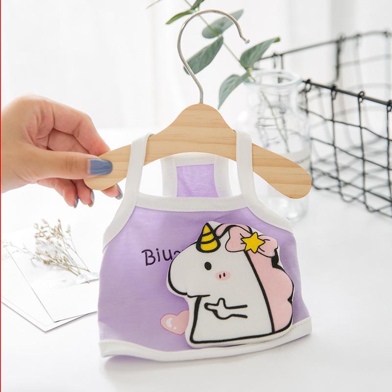 Áo ba lỗ mùa hè cho mèo chó kute chất cotton 3 chiều xịn thời trang hè cho mèo chó-TTC03