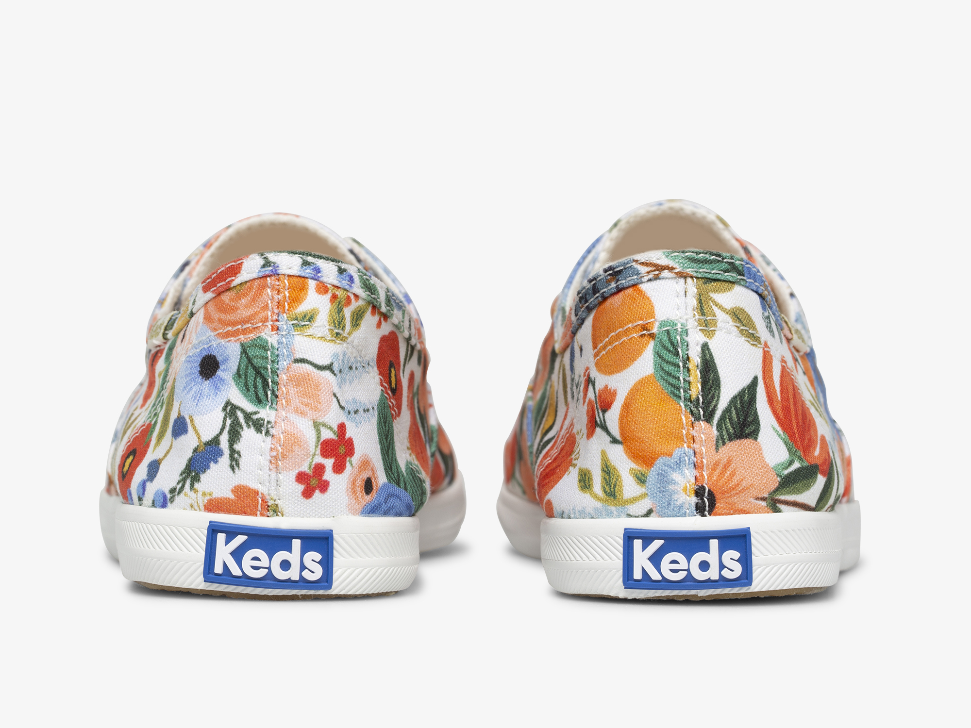 Giày Keds Nữ- Rifle Paper Co. Chillax Citrus Garden Party White Multi- KD066086