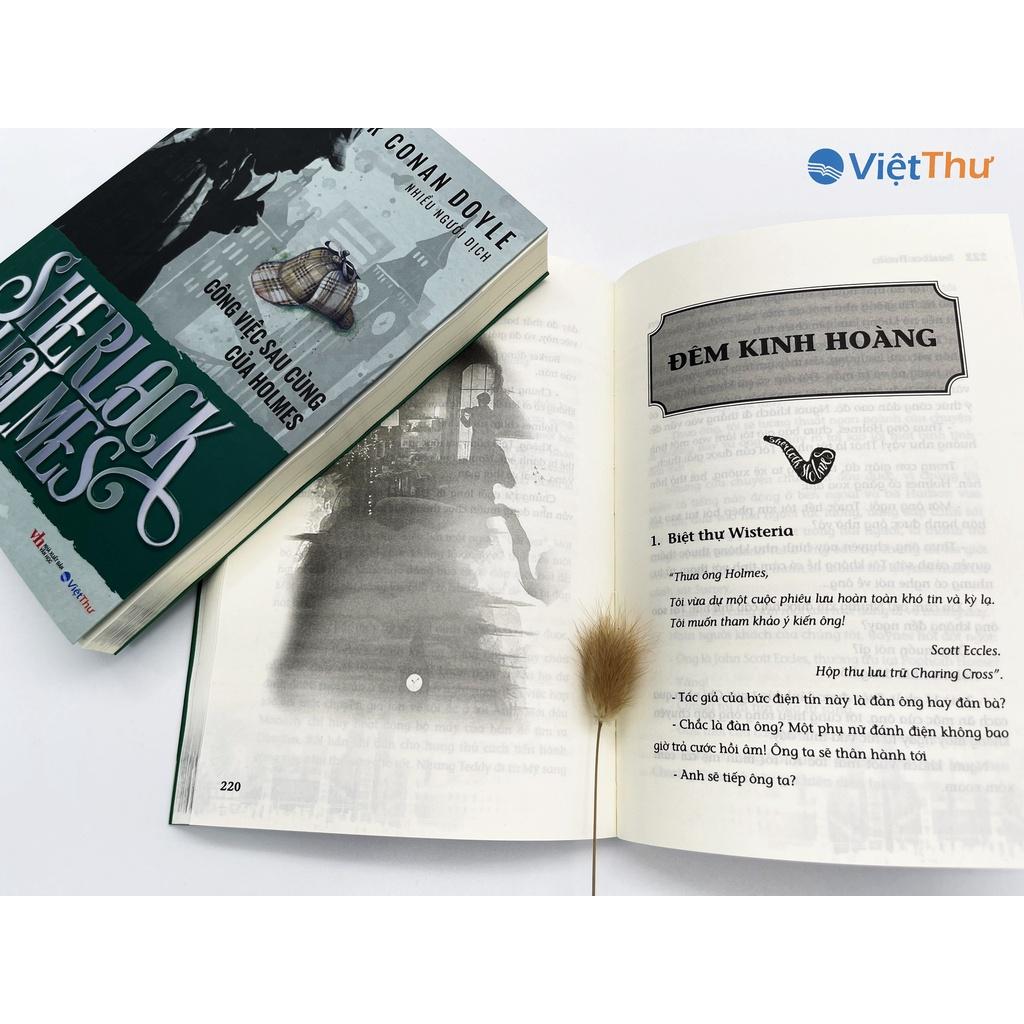 Sherlock Holmes - Công Việc Sau Cùng Của Holmes - Xanh lá - Sir Arthur conan doyle (Bìa Mềm)