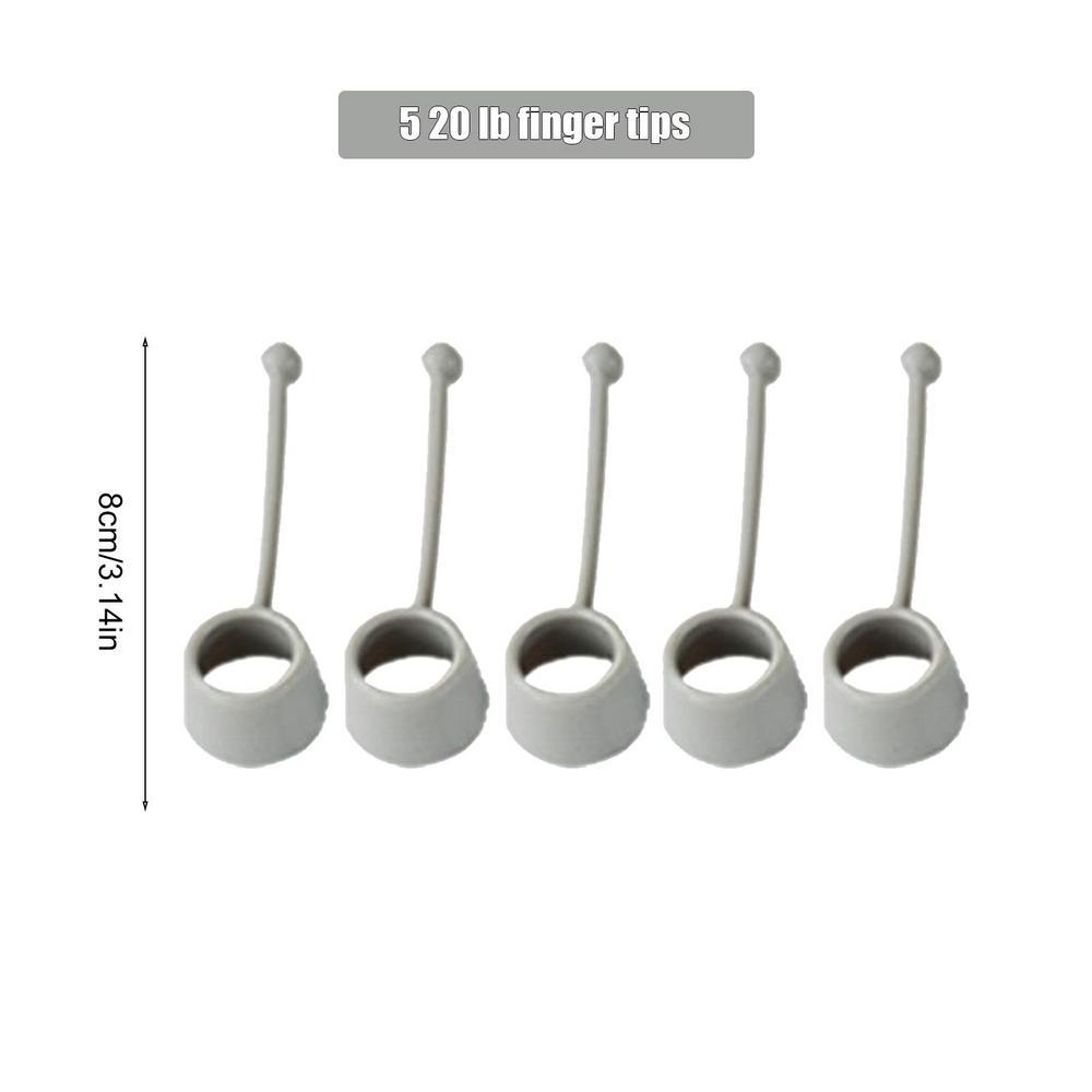 Finger Gripper Bài tập Silicon Bộ căng cho bài tập tay Tay Tay Tay Điều khiển Thiết bị Thiết bị đào tạo Cơ bắp ngón tay Color: Yellow 10 lbs