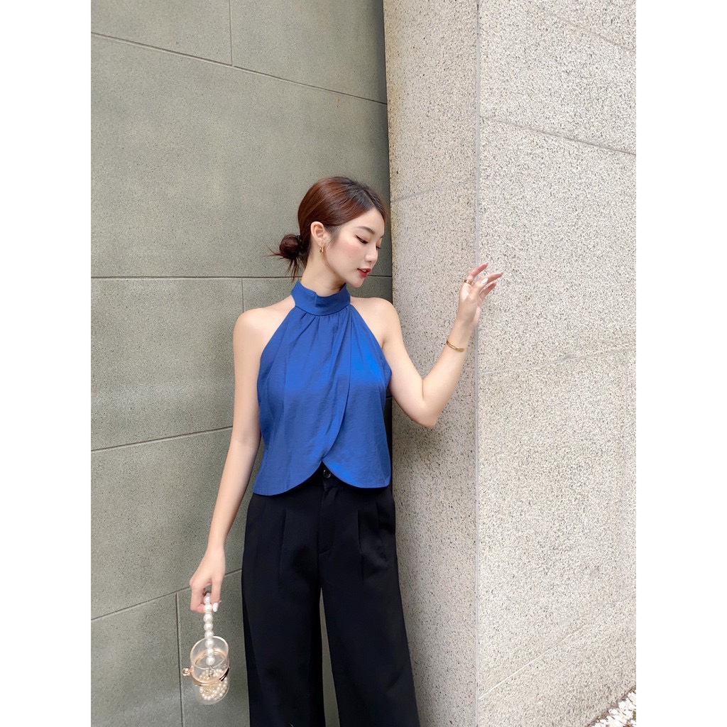 YU CHERRY | Áo nữ Turtleneck Collar Top YA358