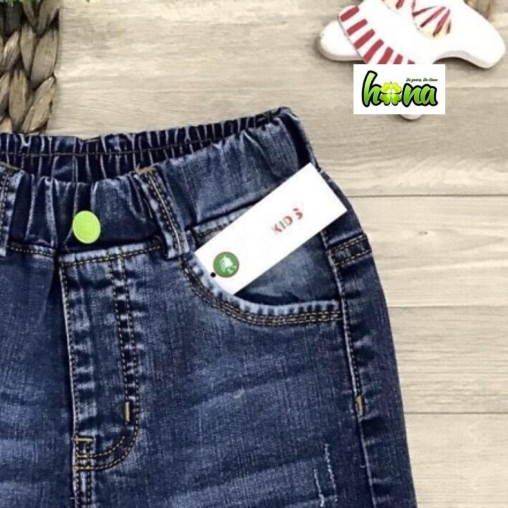 Q0002714 Jean lửng wax đẹp bé trai từ 4-8 tuổi , Q0002614