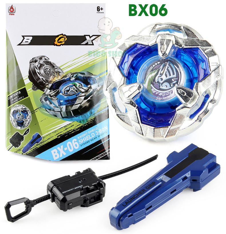 Con Quay BeybladeX BX06 - Knight Shield 3-80N | Beyblade BX06 Loại phòng thủ