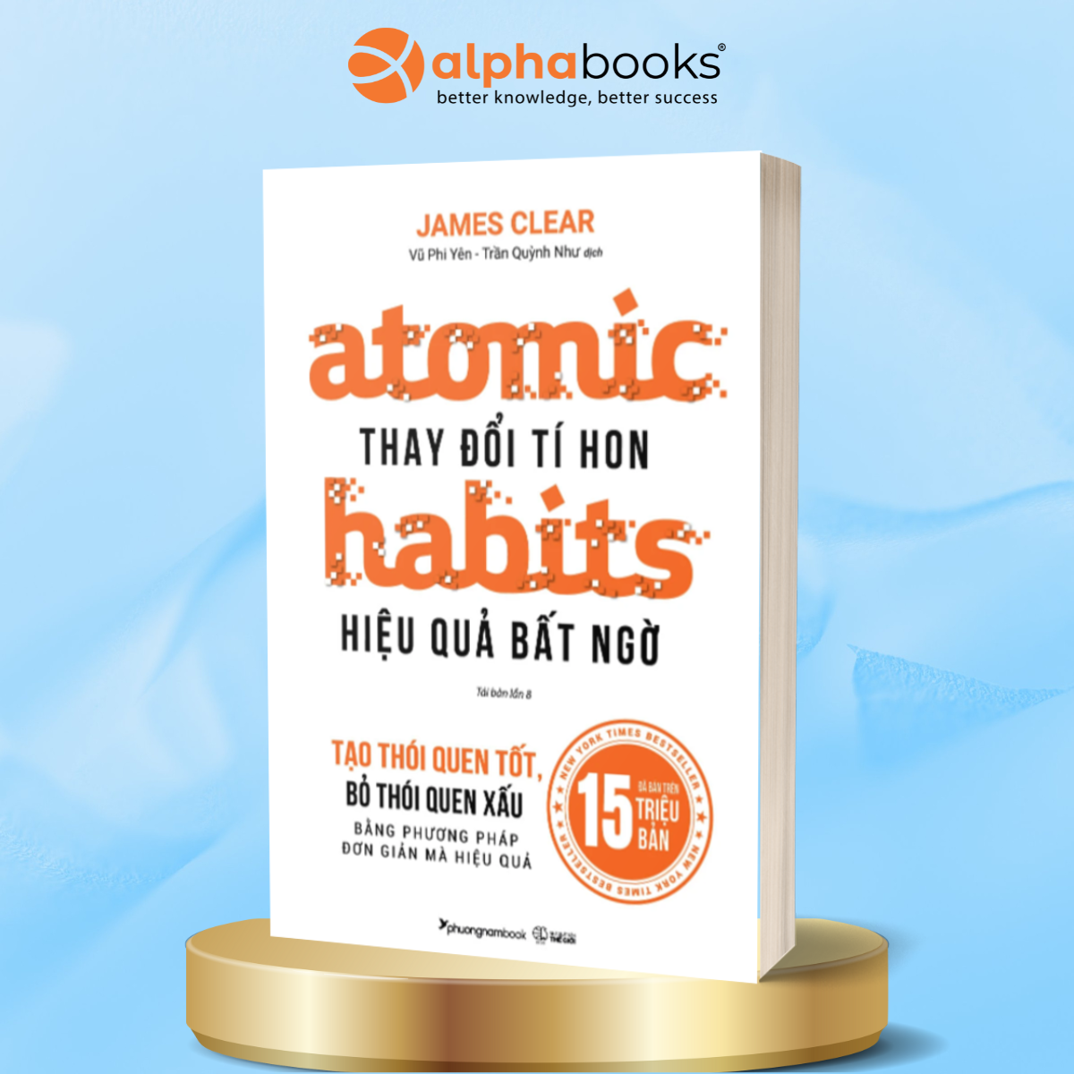 Thay Đổi Tí Hon - Hiệu Quả Bất Ngờ Atomic Habits Tái Bản Lần 4