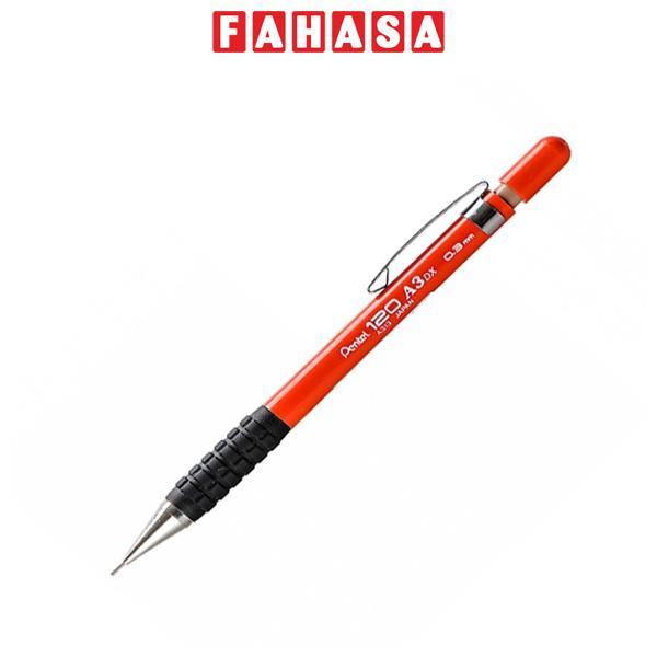 Bút Chì Kim Kỹ Thuật 0.3 mm - Pentel Grip A313 - Màu Đỏ
