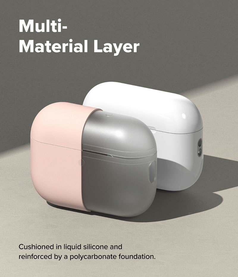 Vỏ ốp cho AirPods Pro 3 RINGKE Silicone - Hàng Chính Hãng