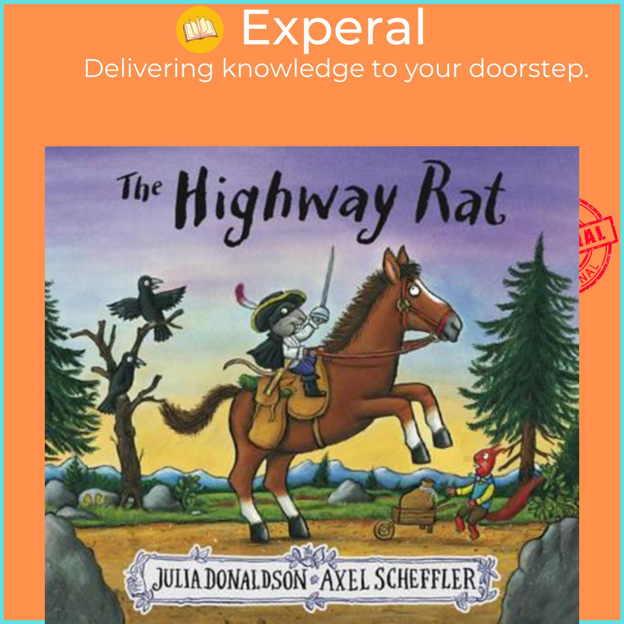 Sách - The Highway Rat by Julia Donaldson (UK edition, paperback)