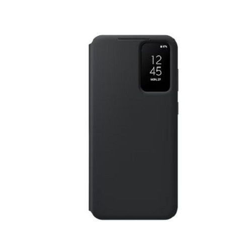 Bao Da Samsung Galaxy S23 Plus Smart View Wallet Case Clear View - Hàng Chính Hãng - Black
