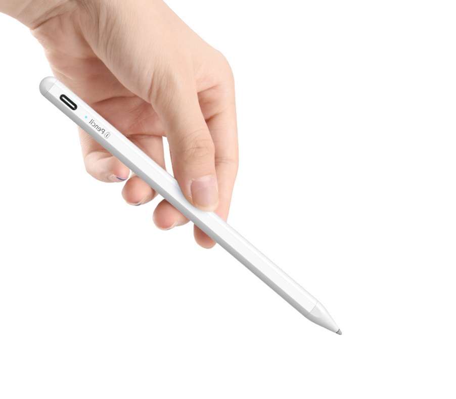 Bút cảm ứng stylus thông minh hiệu WIWU Magic Wand Pencil X dùng như Apple Pencil cho iPad Pro Đính kèm túi đựng bút (cảm ứng siêu mượt mà, dung lượng pin cao, thiết kế thời trang) - Hàng nhập khẩu