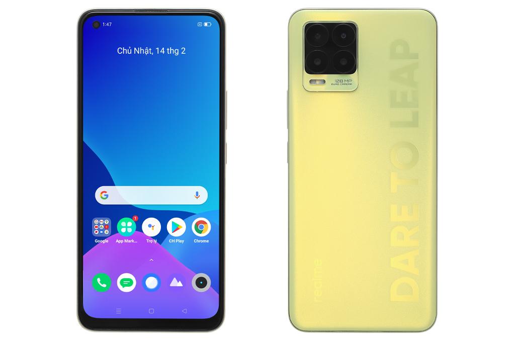 Điện thoại Realme 8 Pro Vàng Rực Rỡ Vàng - Hàng chính hãng