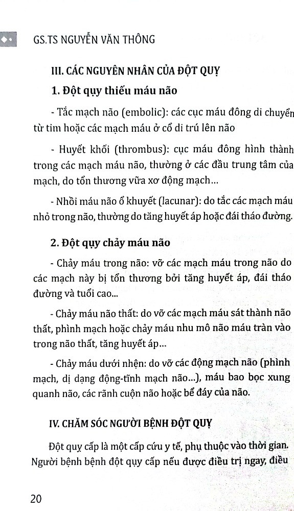 Đột Quỵ - Nguy Cơ Thường Gặp Và Đ.iều Trị Dự Phòng (HNB)