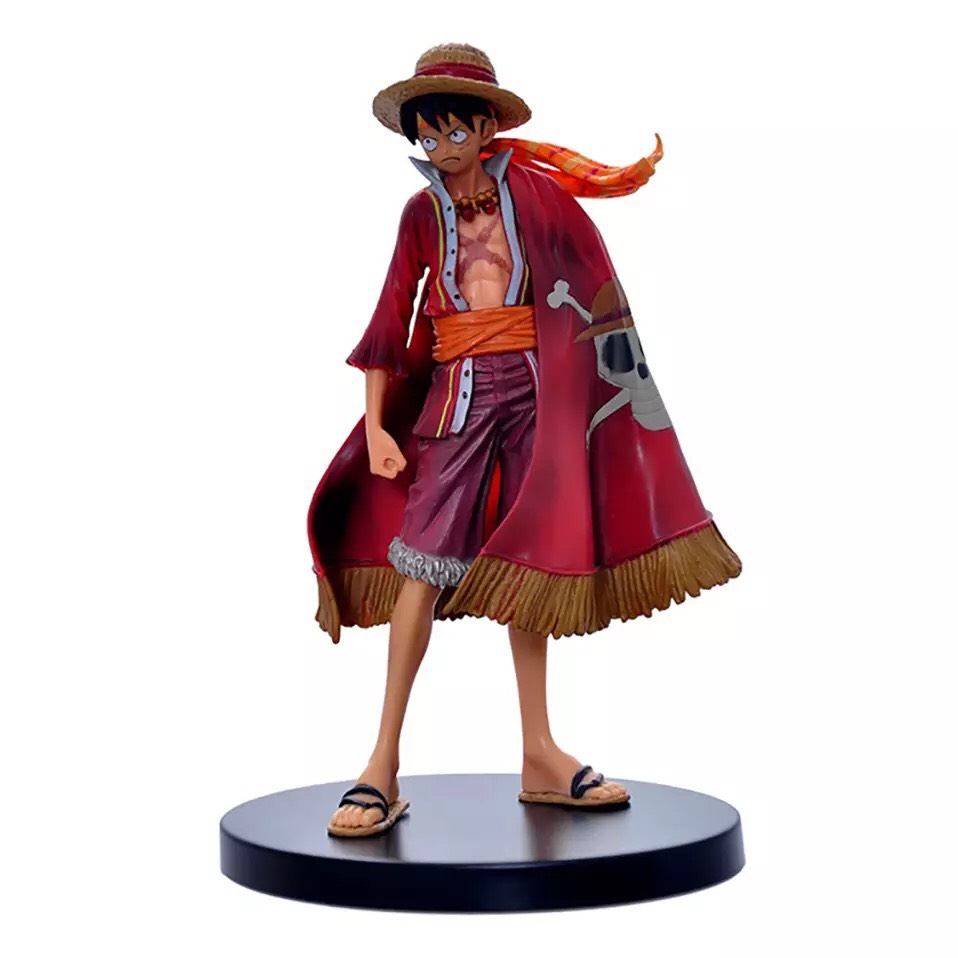 Mô Hình One Piece Mũ Rơm Áo Luffy Nhựa PVC Đồ Chơi Trang Trí Sưu Tập Mô Hình đồ