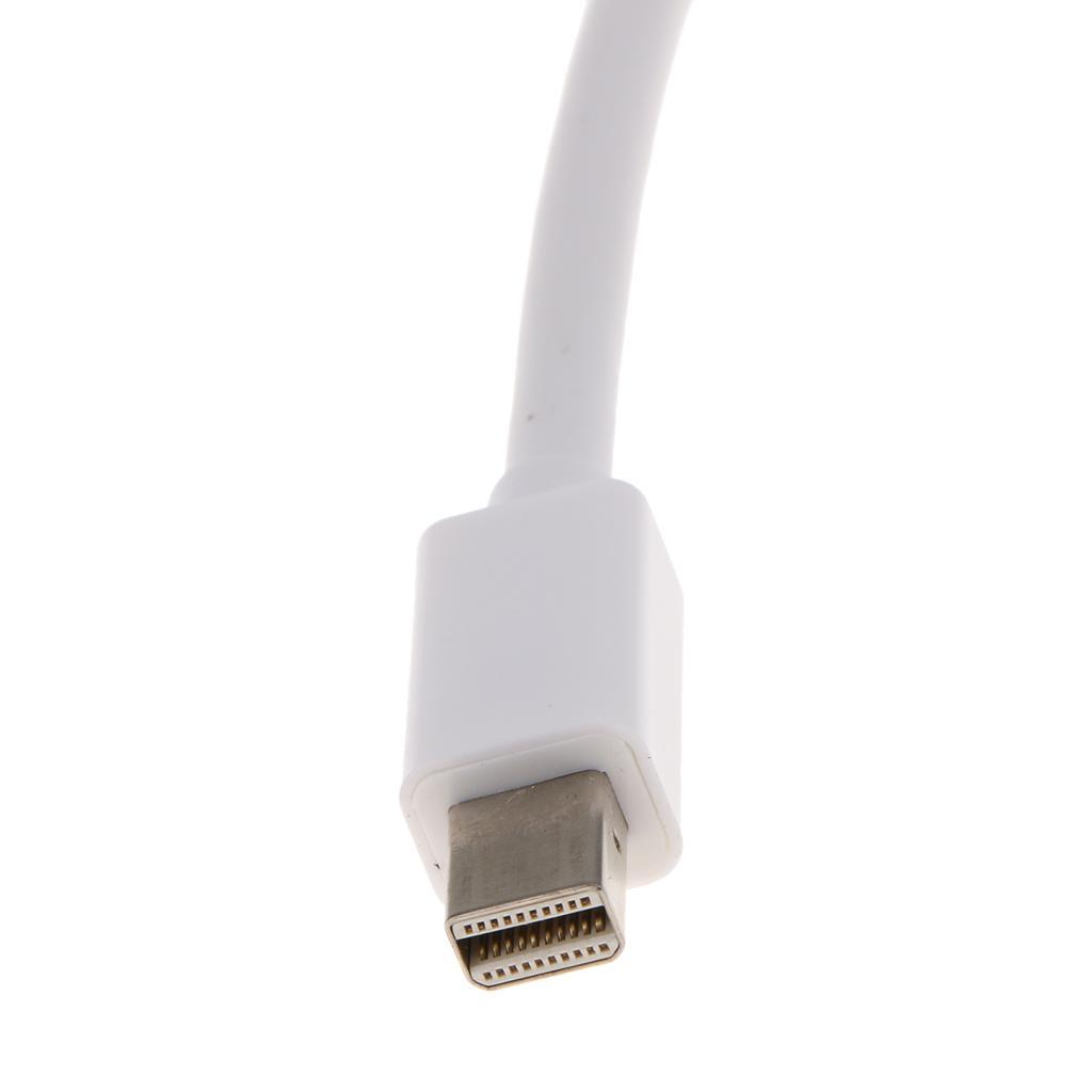 3In 1 DP Port Male to Female DVI VGA Connector Cable Adapter For Laptop
