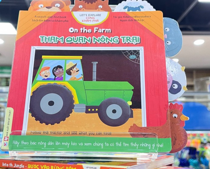 Combo Sách song ngữ Việt - Anh - Cùng Khám Phá cho bé - Bản Quyền