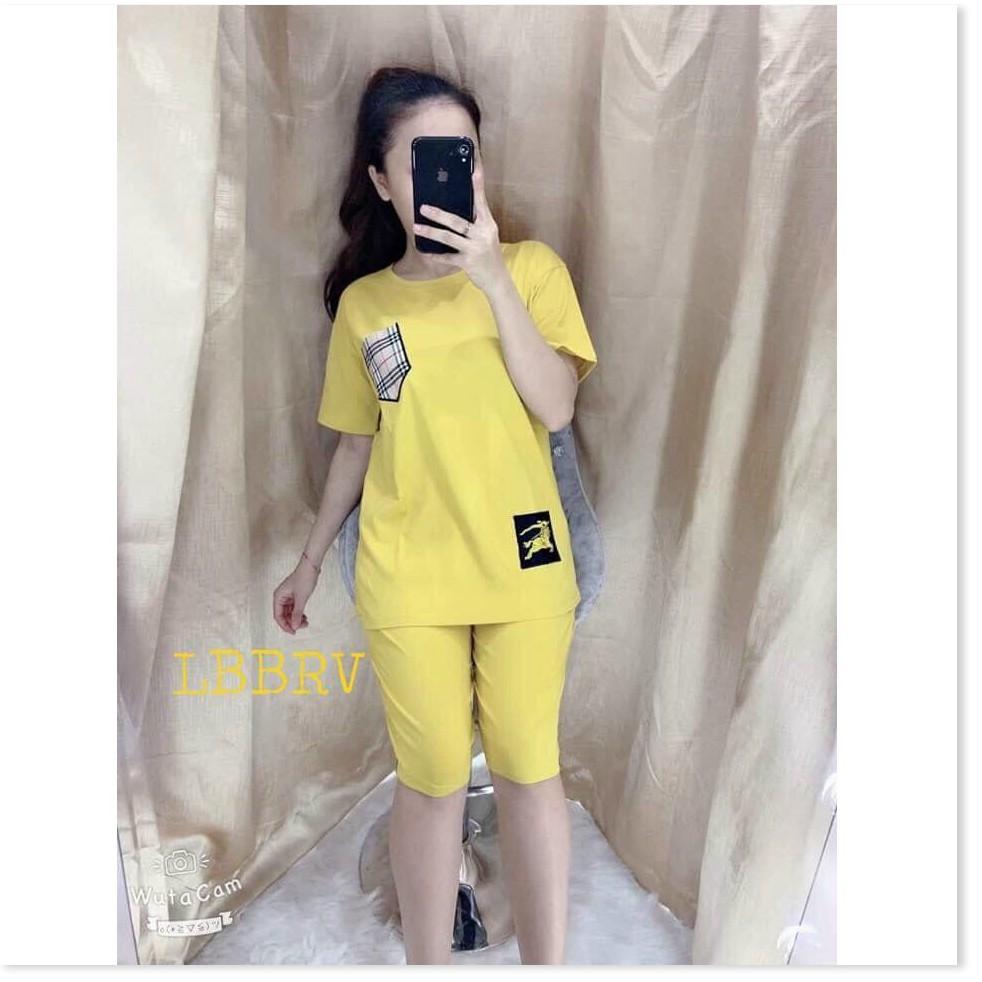 SET BỘ THUN NỮ,THIẾT KẾ HỌA TIẾT XINH XẮN,CHẤT LIỆU VÃI CO GIẢN VÀ MỀM MỊN THỜI TRANG KME.STORE