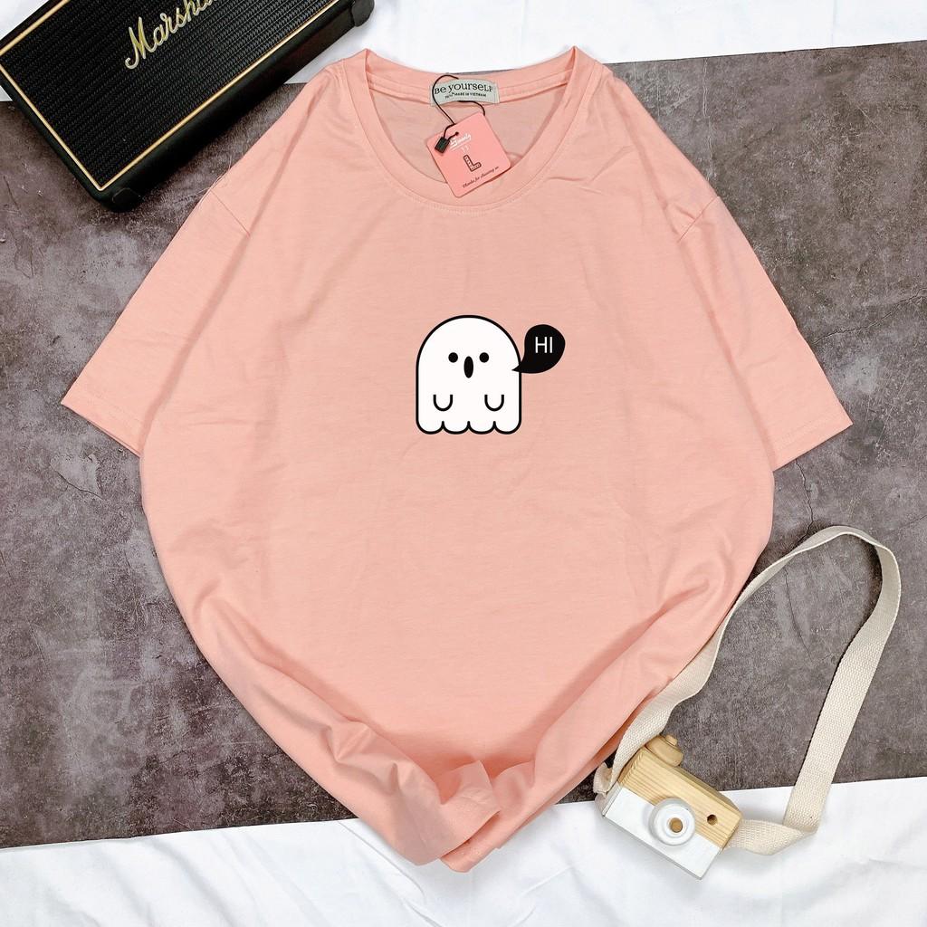 - ÁO THUN TAY NGẮN MA HI UNISEX ĐỦ SIZE M L XL HÌNH THẬT TỰ CHỤP