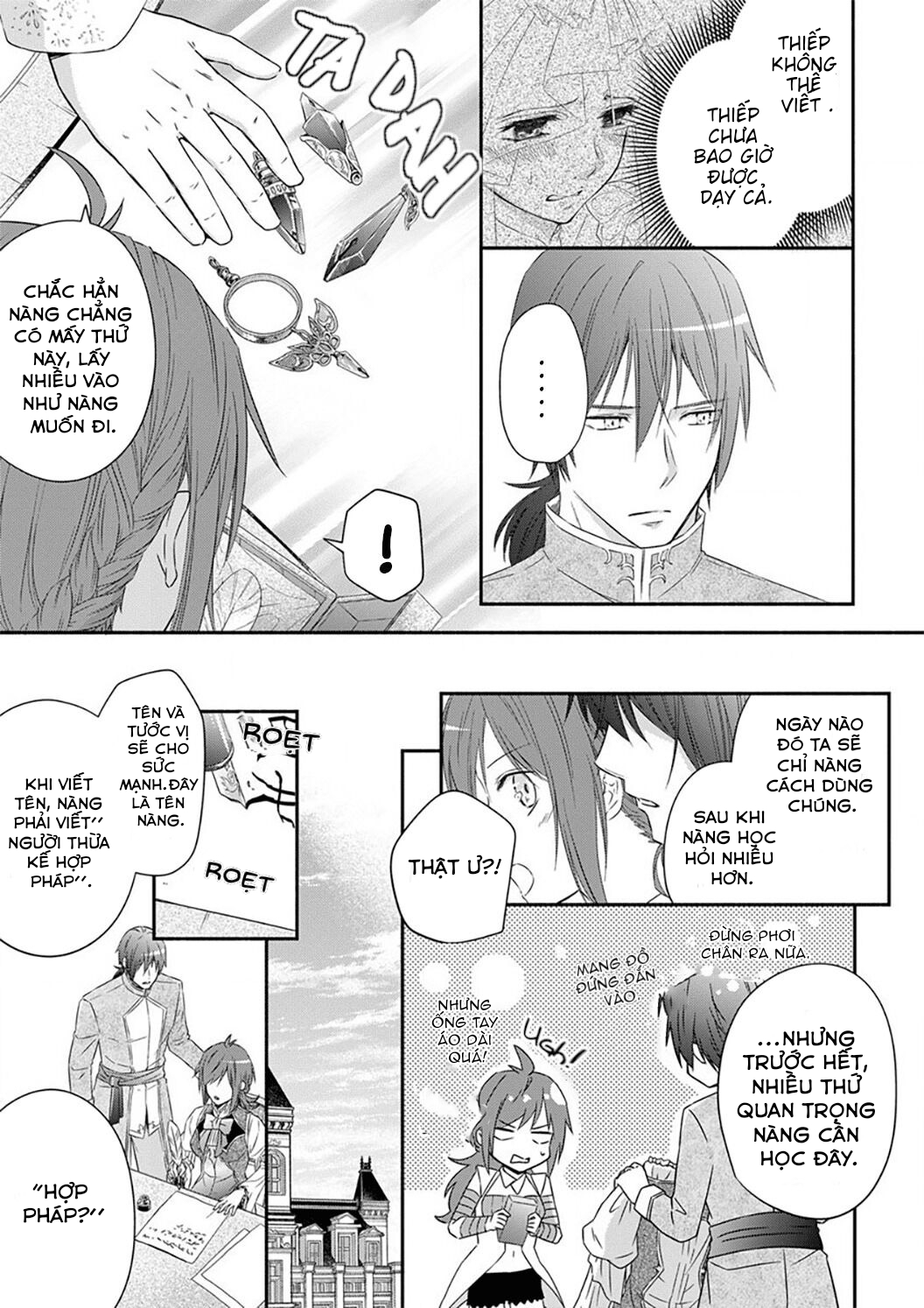 công chúa bị nguyền rủa được giam giữ bởi kỵ sĩ tàn bạo - khắc lên dấu ấn của tình yêu vĩnh cửu chapter 2 18