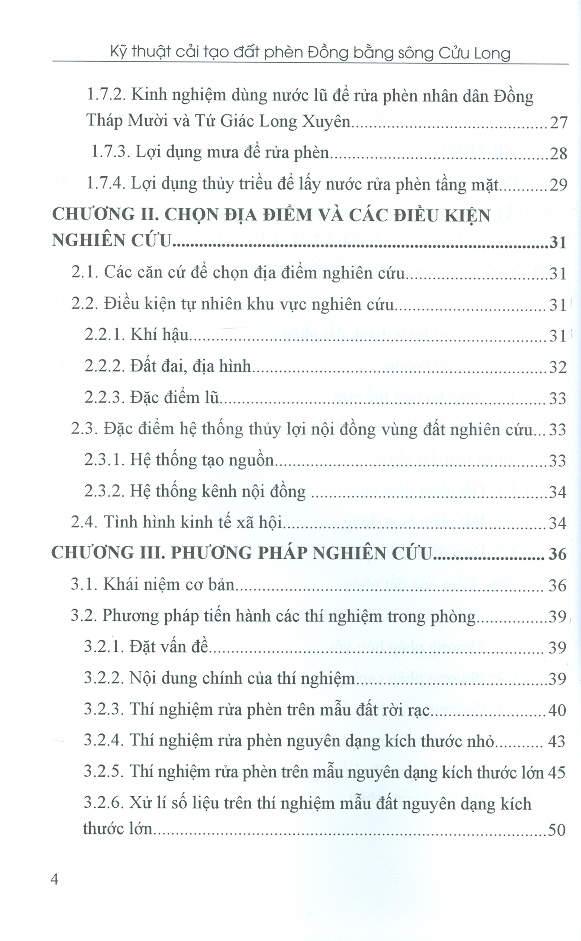 Kỹ Thuật Cải Tạo Đất Phèn Đồng Bằng Sông Cửu Long