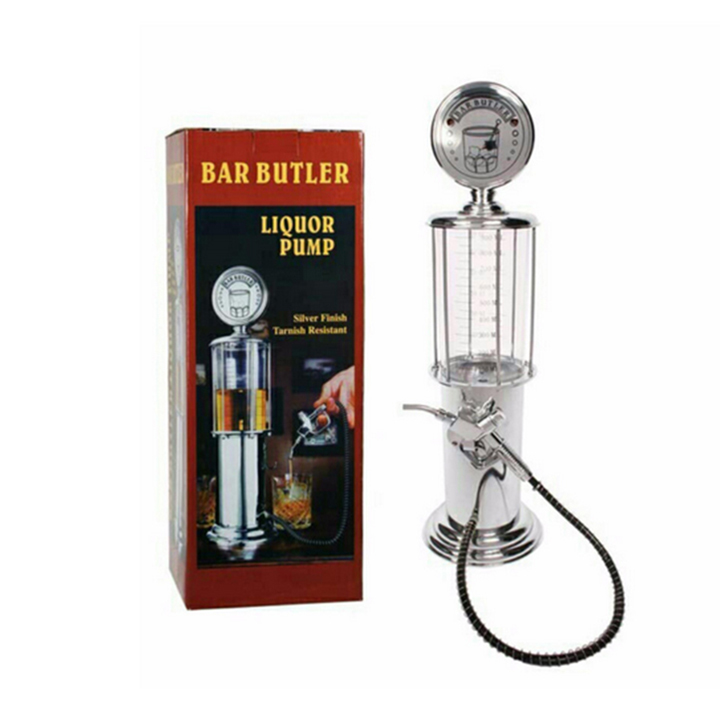 Bình đựng nước hoa quả hình trụ bơm xăng siêu tiện dụng